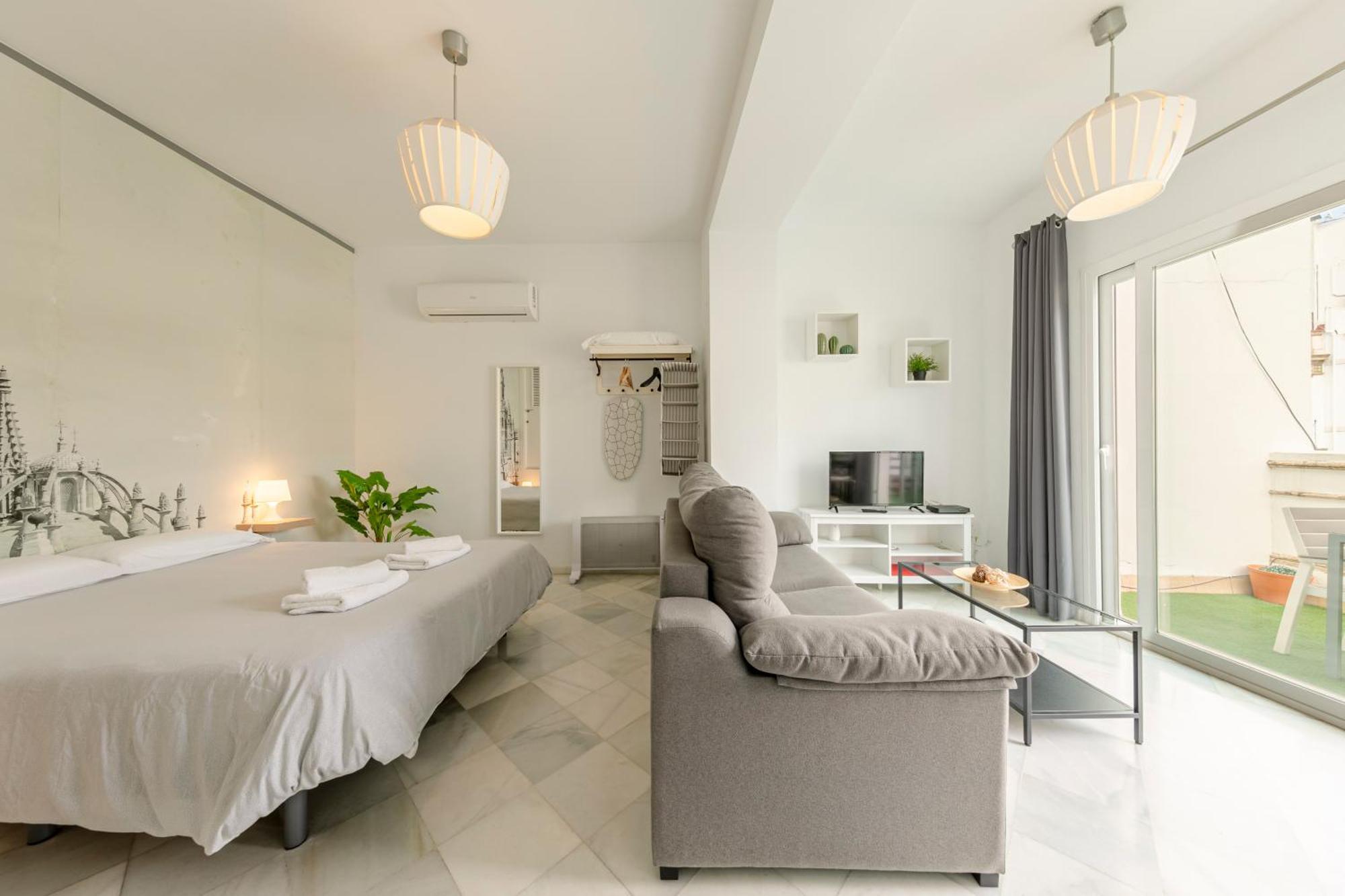 Appartement Arco Del Postigo à Séville Extérieur photo