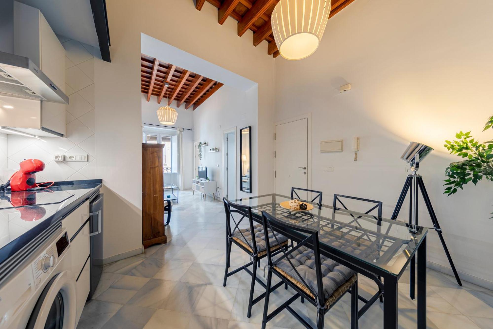 Appartement Arco Del Postigo à Séville Extérieur photo